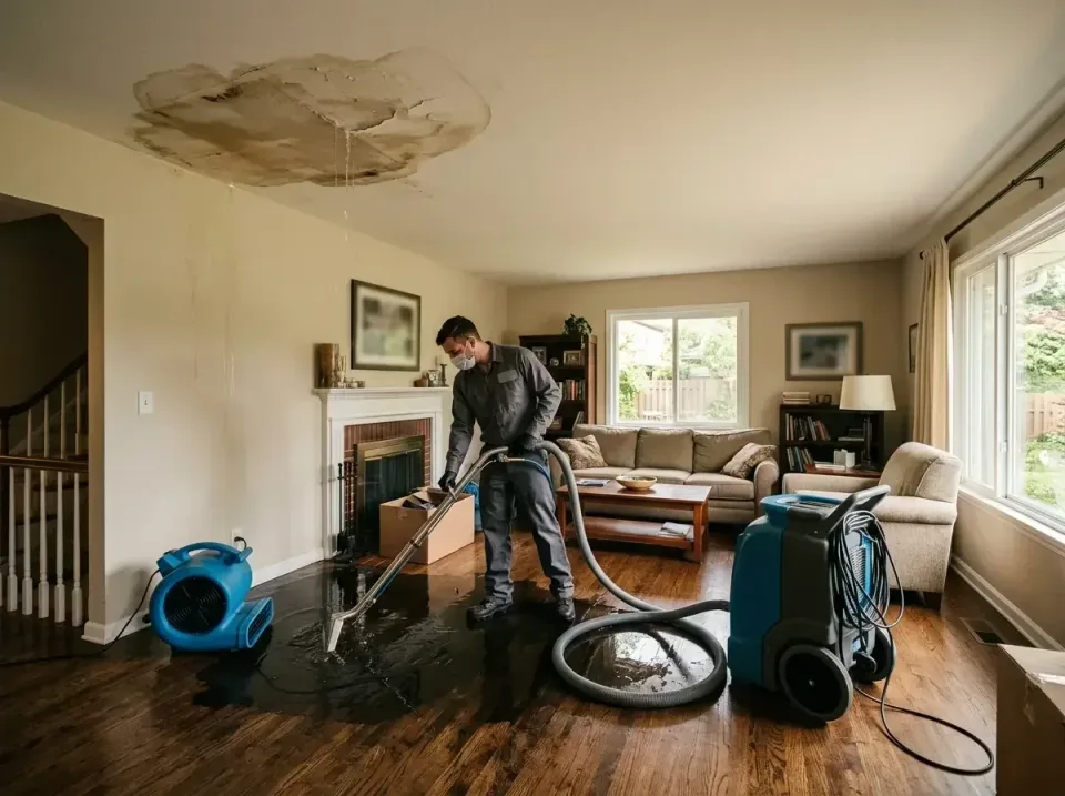 attic-pipe-burst-ceiling-drip-008 — frequently asked questions, Water Damage Restoration & Carpet Care in Fairfield Glade, TN